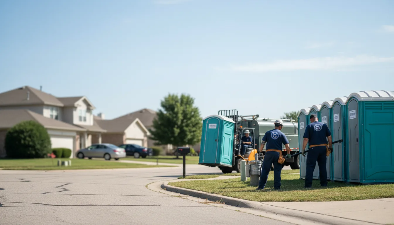 Porta Potty Rental in Hanoverton, OH near me